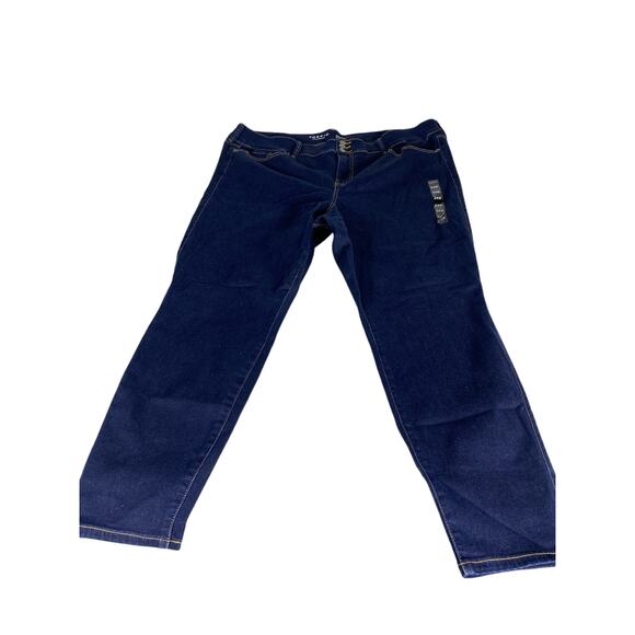 NWT Women's Torrid Super Soft Jeggings Dark Blue Size 24 Regular - Picture 1 of 7